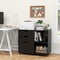 Modern Mobile File Storage Cabinet with Large Tabletop 3 Drawers and Smooth Rolling Wheels